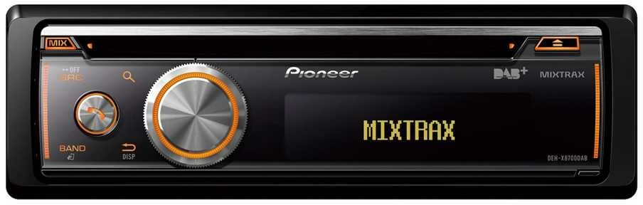 Automagnetola Pioneer DEH-X8700DAB automobilinis radijas CD-Imtuvas/AUX/USB/Bluetooth/iPod/DAB+