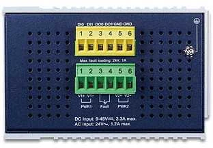 Šakotuvas PLANET IGS-6325-16T4S przełącznik sieciowy Zarządzany L3 Gigabit Ethernet (10/100/1000) Mėlyna, Pilka
