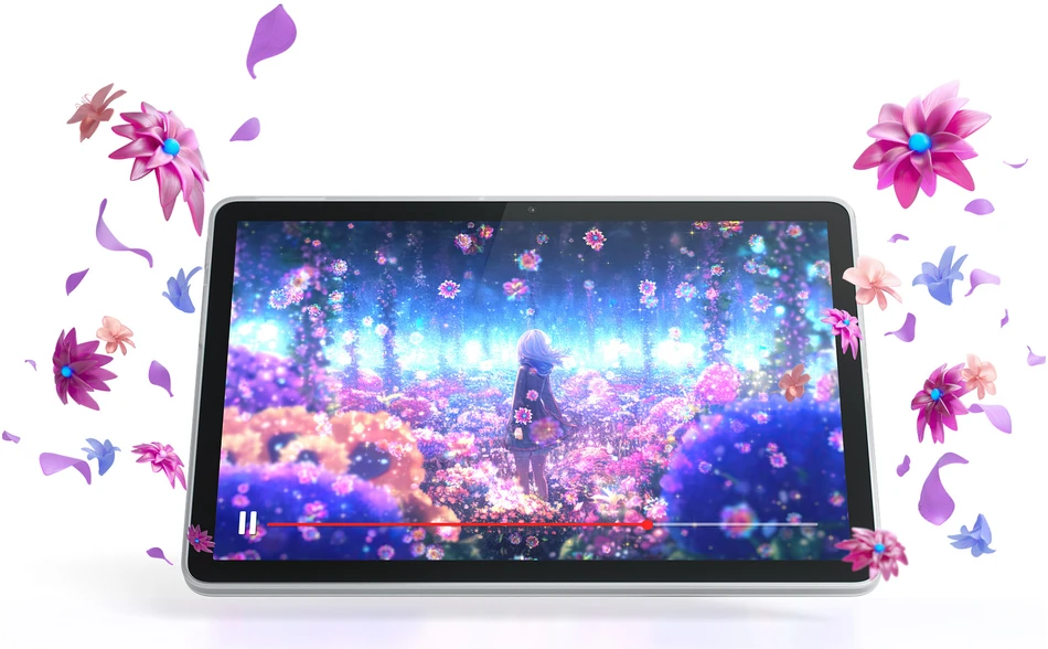 Lenovo Tab Mediatek 128 GB 25.6 cm (10.1") 4 GB Wi-Fi 5 (802.11ac) Android 14 Pilkas