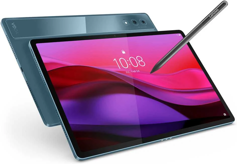 Planšetė Lenovo „Yoga Tab Plus“ „Qualcomm Snapdragon“ 256 GB 32,3 cm (12,7 colio) 3K 16 GB „Wi-Fi 7“ (802.11be) „Android 14“ žalsvai mėlyna