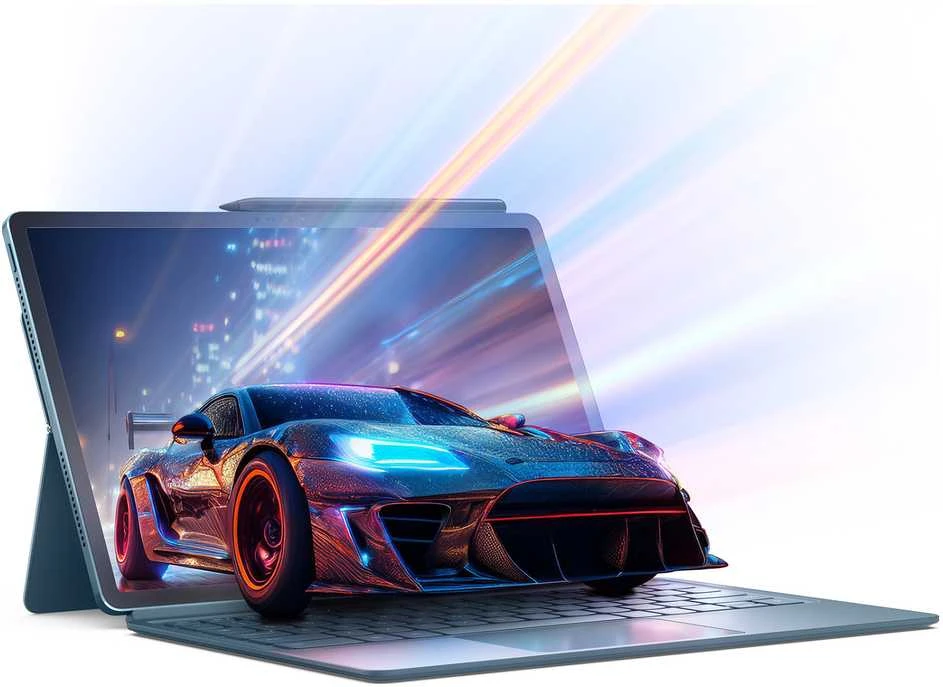 Planšetė Lenovo „Yoga Tab Plus“ „Qualcomm Snapdragon“ 256 GB 32,3 cm (12,7 colio) 3K 16 GB „Wi-Fi 7“ (802.11be) „Android 14“ žalsvai mėlyna