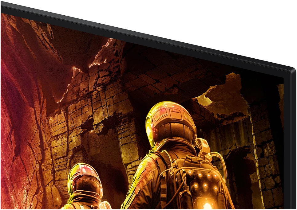 Monitorius Samsung | Odyssey QHD G5 G50F | 27 " | IPS | QHD | 16:9 | 180 Hz | 1 ms | 2560 x 1440 pikselių | 300 cd/m² | HDMI jungtys quantity 1 | Juodas