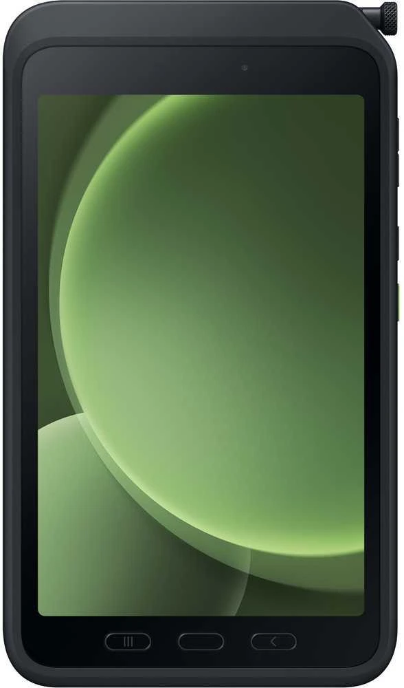 Samsung GALAXY Tab Active5 EE 8" WIFI 128GB juodas/žalias Android 14.0 Planšetė