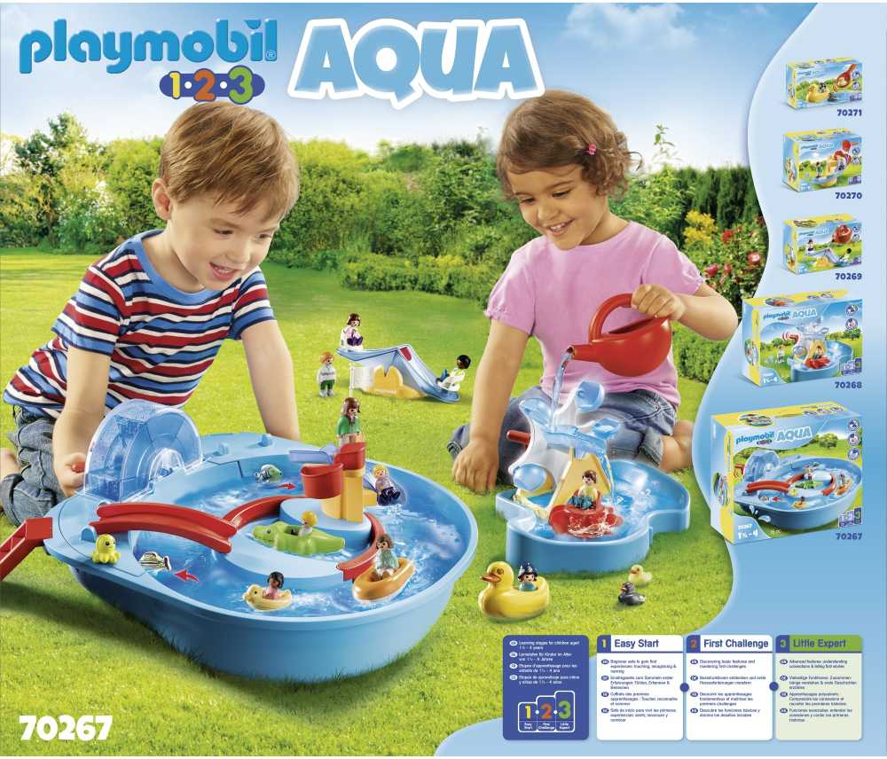 Playmobil 1.2.3 Aqua Vanduo Park 70267