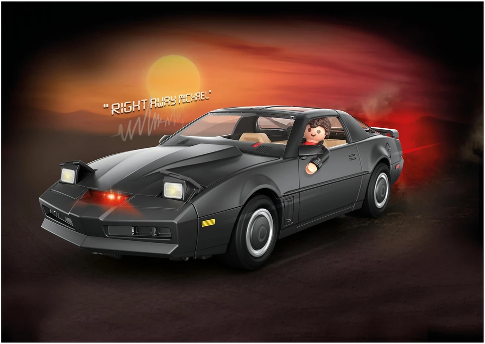 70924 PLAYMOBIL® Kitt, Riteris ir Fantastiškasis automobilis