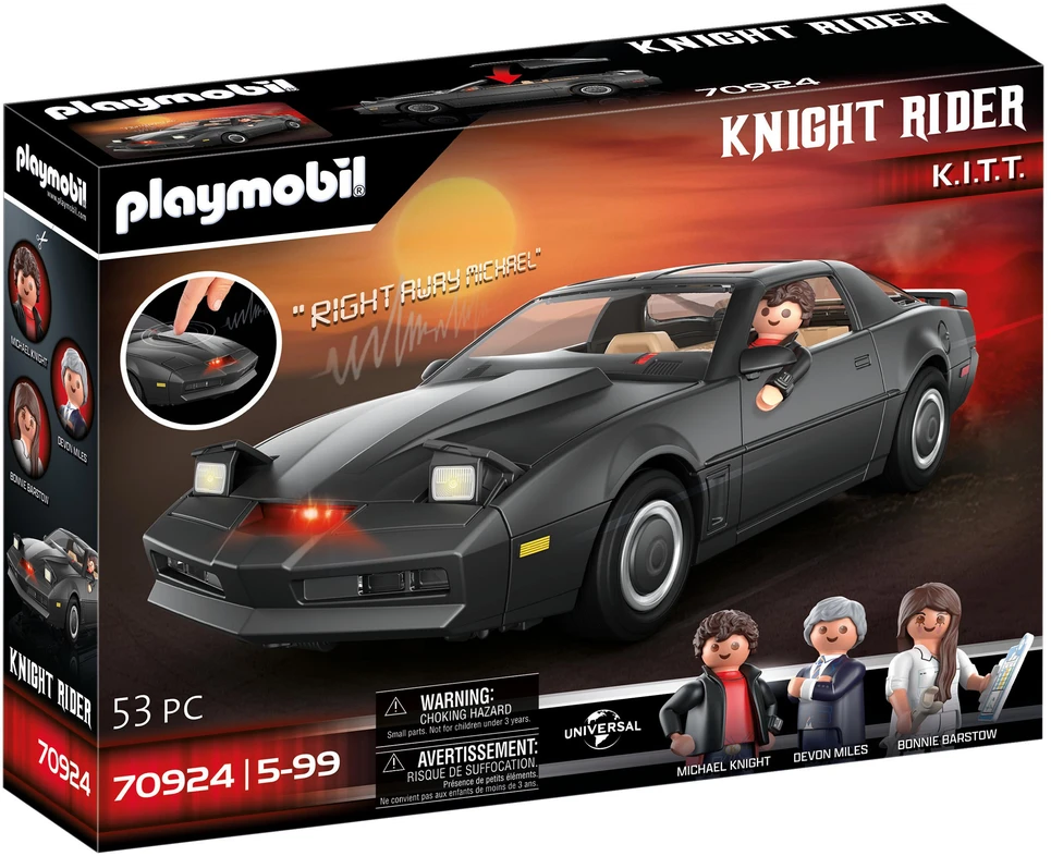 70924 PLAYMOBIL® Kitt, Riteris ir Fantastiškasis automobilis
