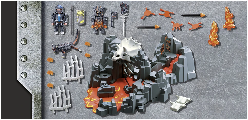 Konstruktorius Playmobil Dino Rise Lava Fountain Guardian (70926) - Lavos šaltinio sargai