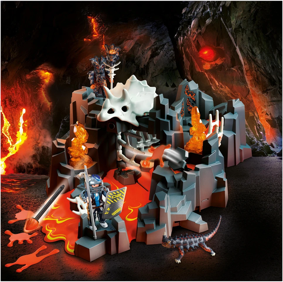 Konstruktorius Playmobil Dino Rise Lava Fountain Guardian (70926) - Lavos šaltinio sargai