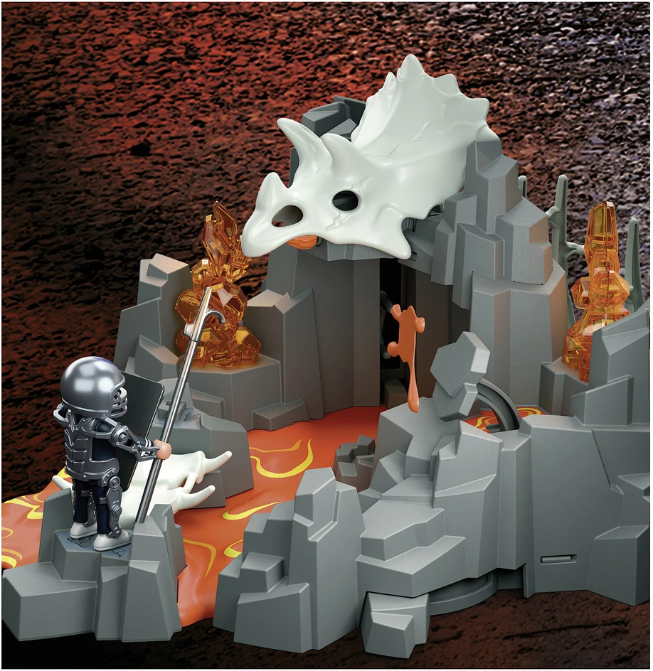 Konstruktorius Playmobil Dino Rise Lava Fountain Guardian (70926) - Lavos šaltinio sargai