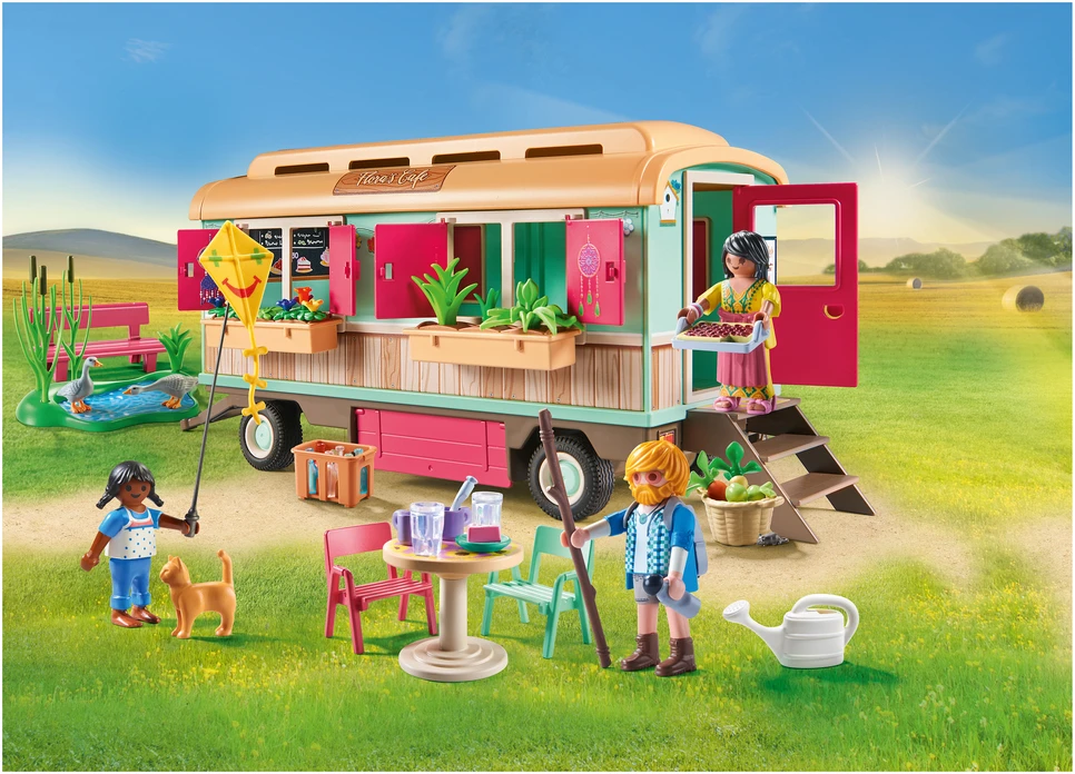Playmobil Country 71441 Jauki kavinė karietoje