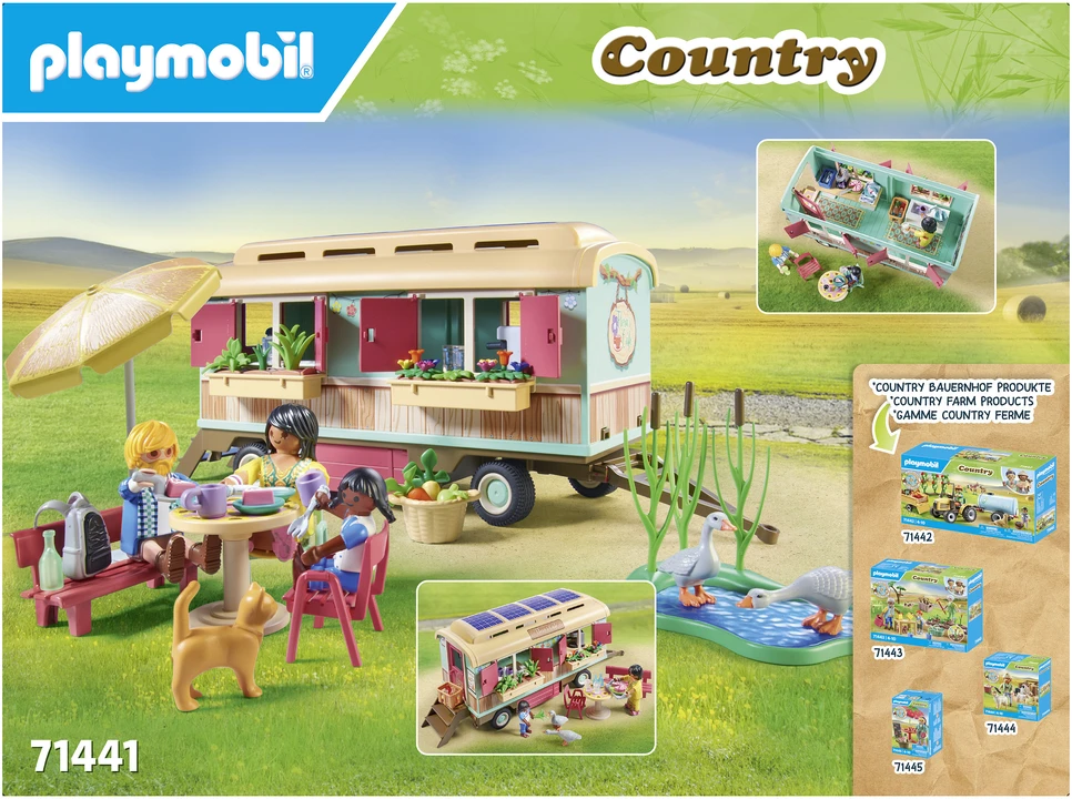 Playmobil Country 71441 Jauki kavinė karietoje