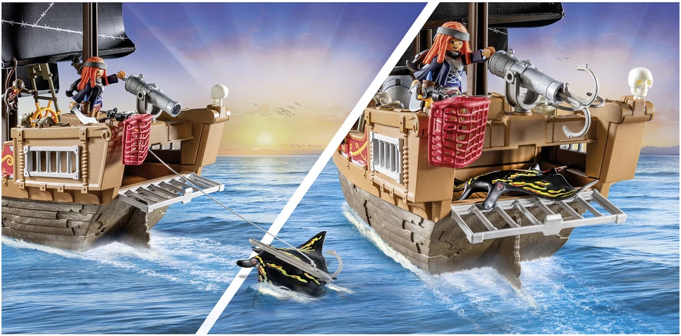 71530 PLAYMOBIL® Pirates, piratų laivas