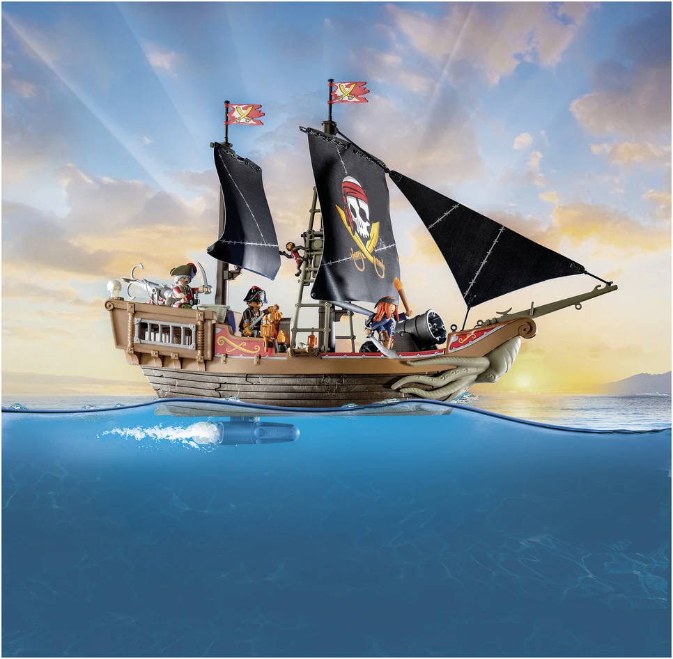 71530 PLAYMOBIL® Pirates, piratų laivas