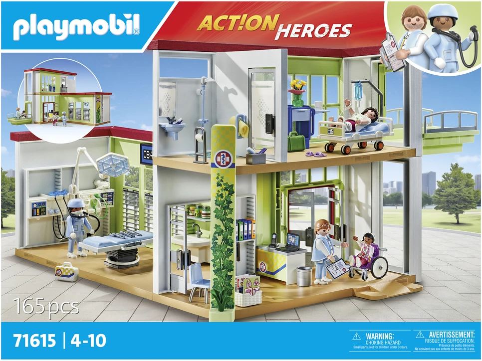 Playmobil Rescue 71615 Šiuolaikinė ligoninė