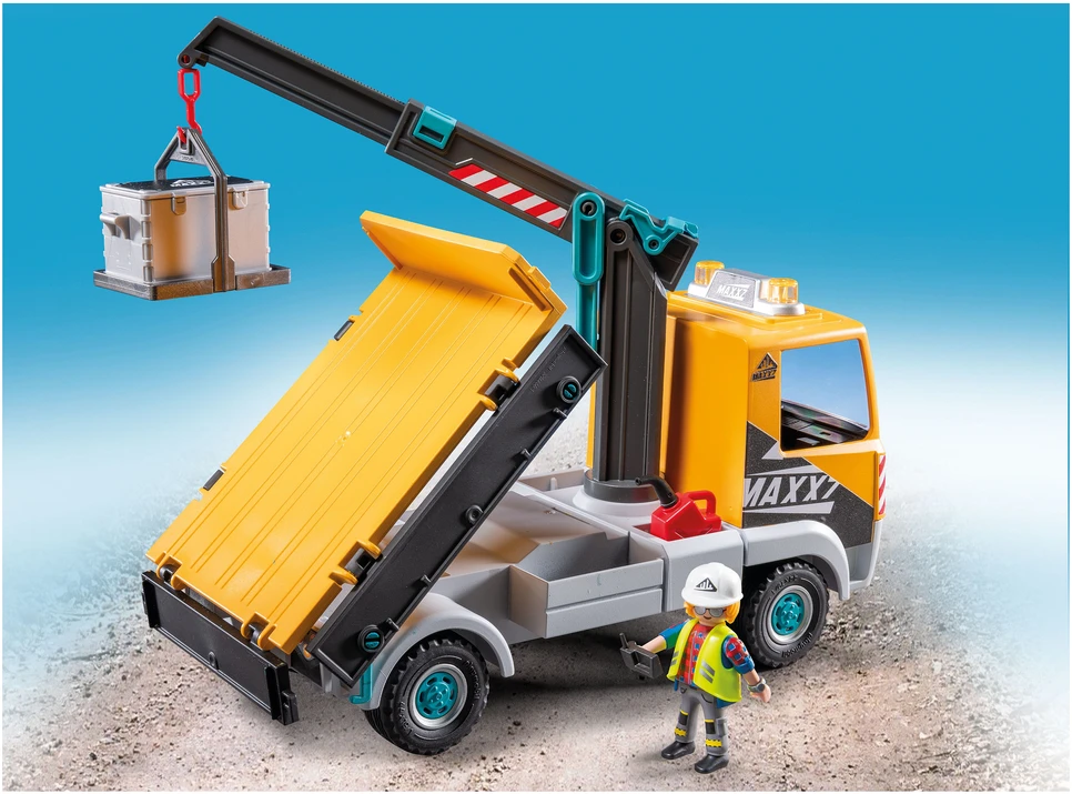 Playmobil Action Heroes 71750 Nuskendusi statybvietė su kranu