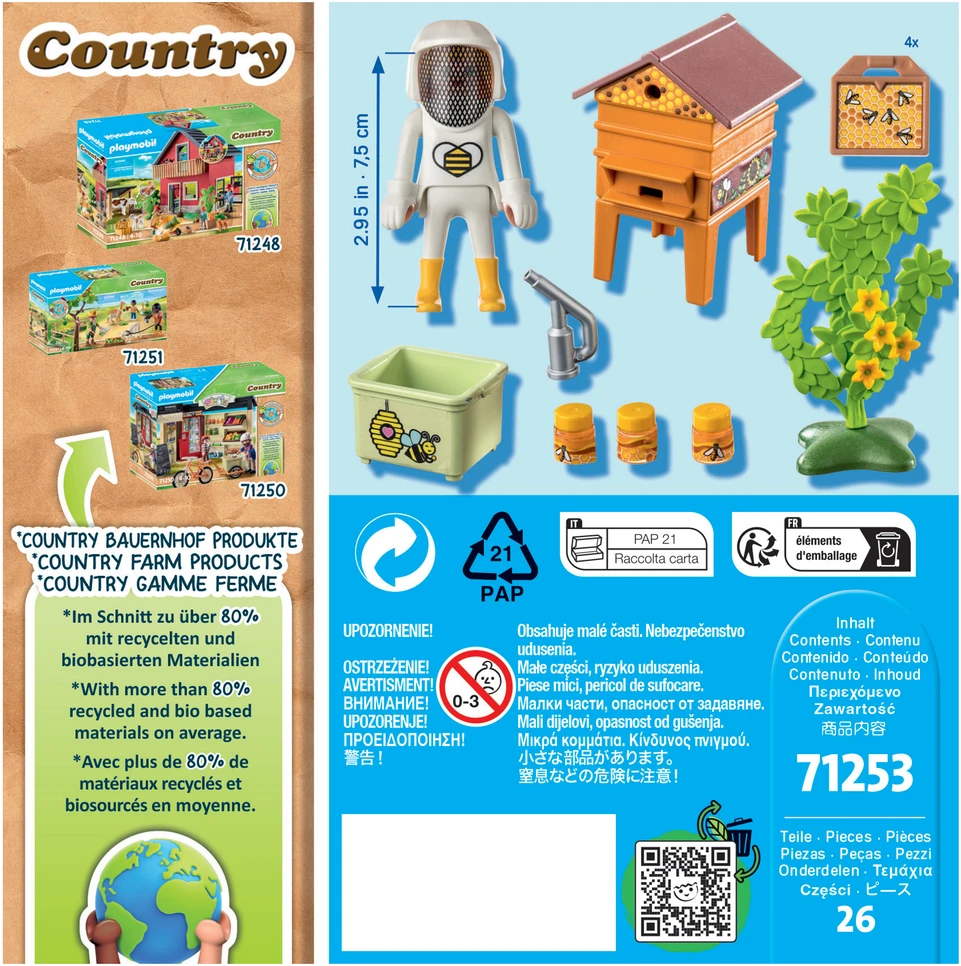 71253 Playmobil® Country Bitininkas