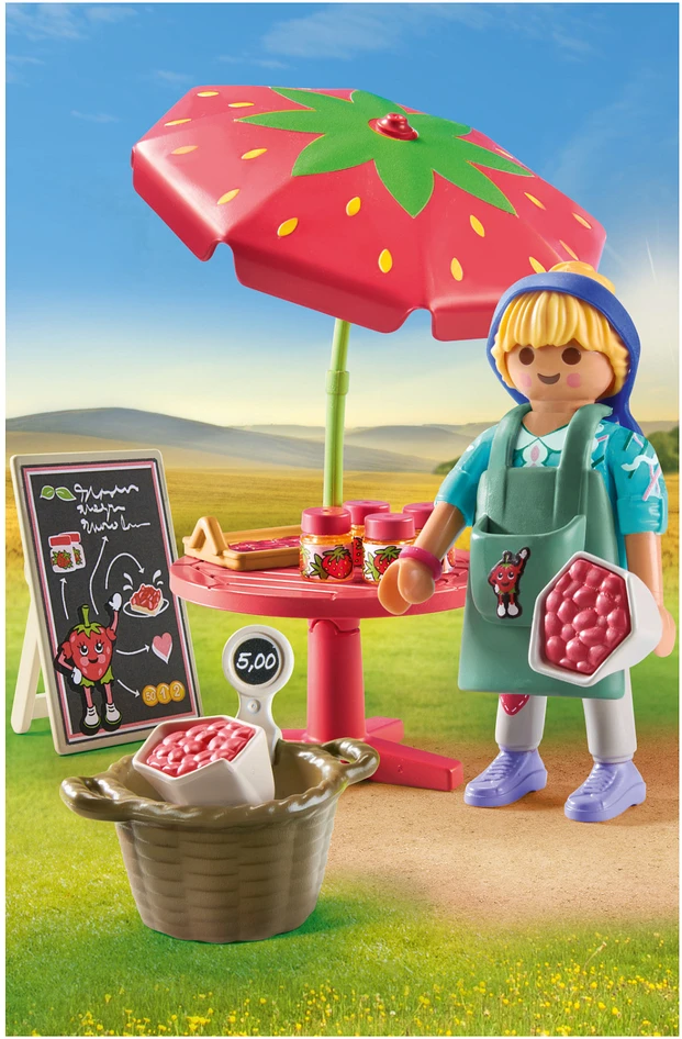 Playmobil Country 71445 Prekystalis su naminiu uogiene