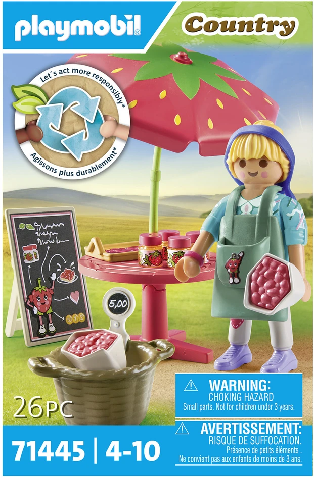 Playmobil Country 71445 Prekystalis su naminiu uogiene