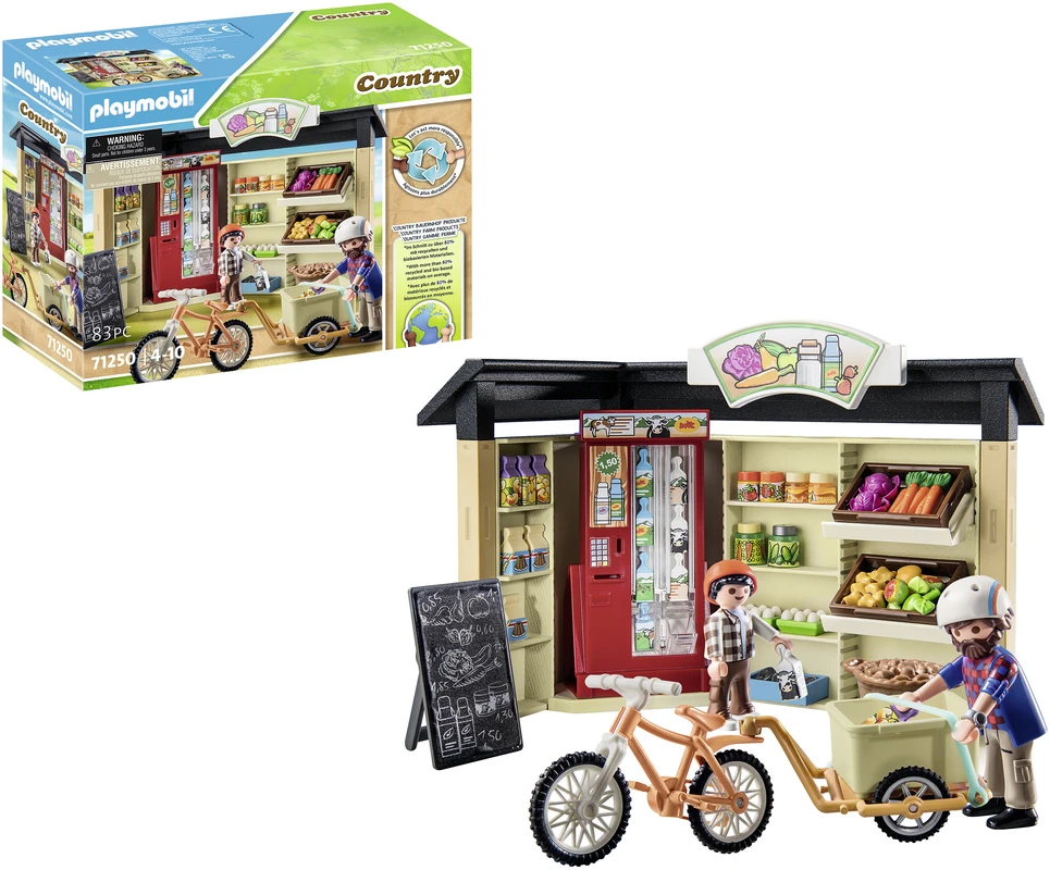 PLAYMOBIL 24 valandas veikianti ūkio parduotuvė 71250