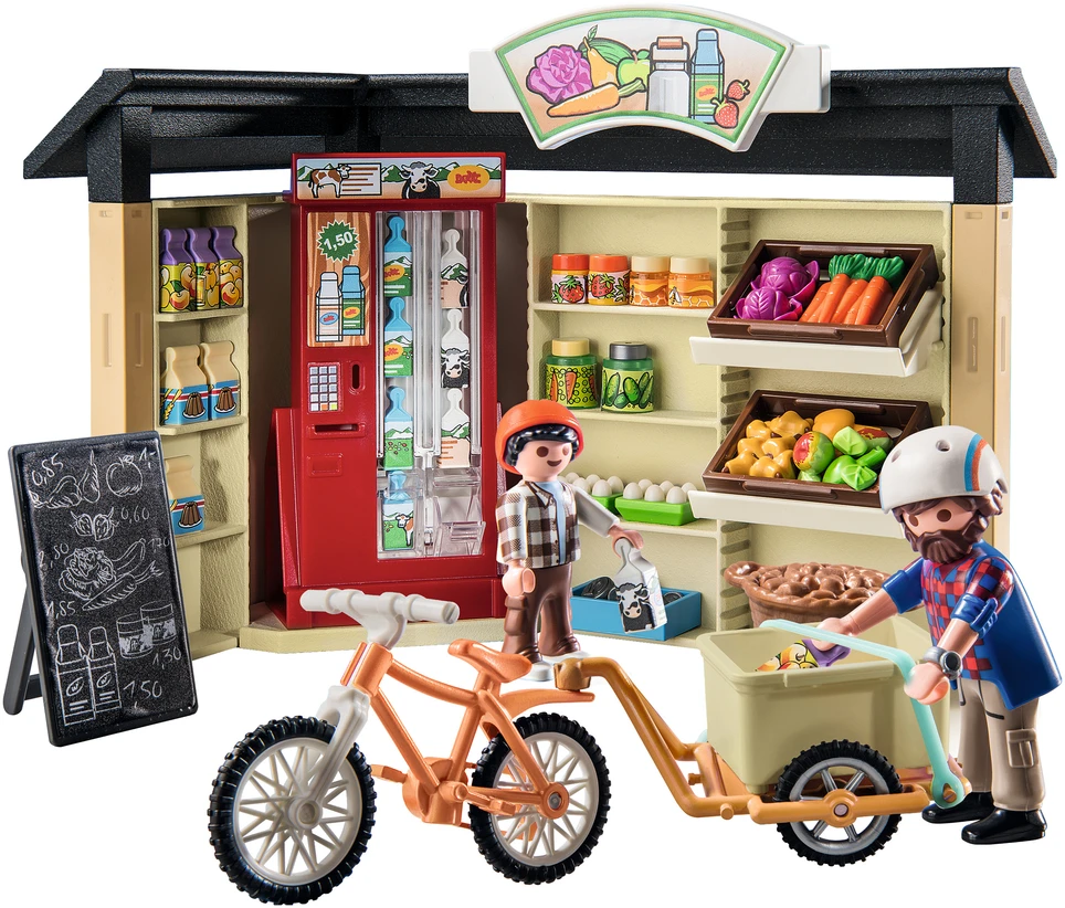 PLAYMOBIL 24 valandas veikianti ūkio parduotuvė 71250