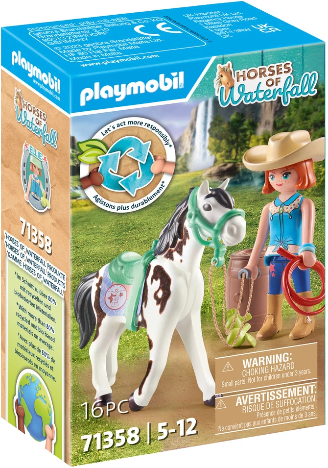Konstrukt. Playmobil tiekimas. Laikas su Ellie ir Sawd. 71358