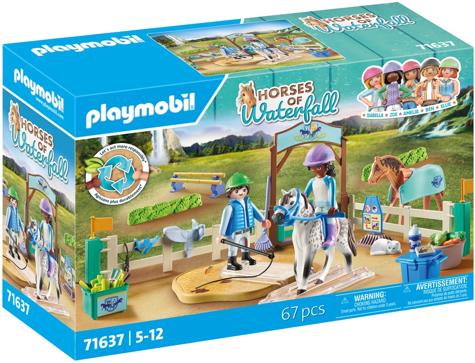 Playmobil Horses of Waterfall 71637 Šiuolaikinė jojimo arena