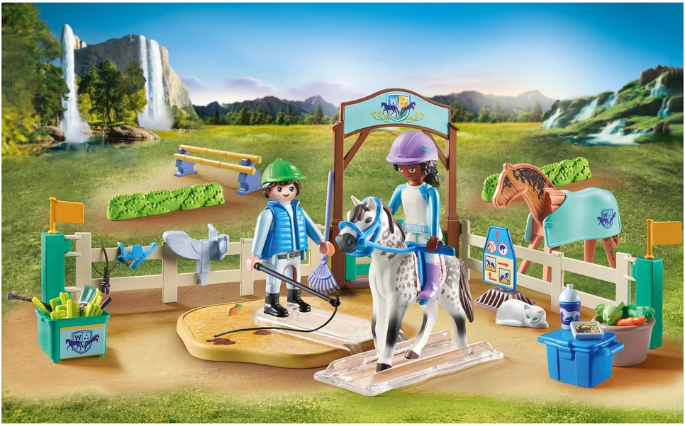 Playmobil Horses of Waterfall 71637 Šiuolaikinė jojimo arena