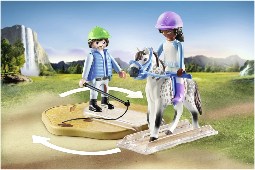 Playmobil Horses of Waterfall 71637 Šiuolaikinė jojimo arena