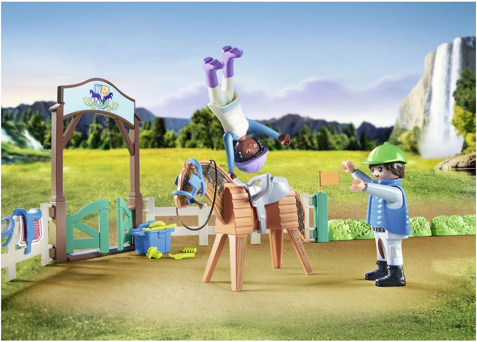 Playmobil Horses of Waterfall 71637 Šiuolaikinė jojimo arena