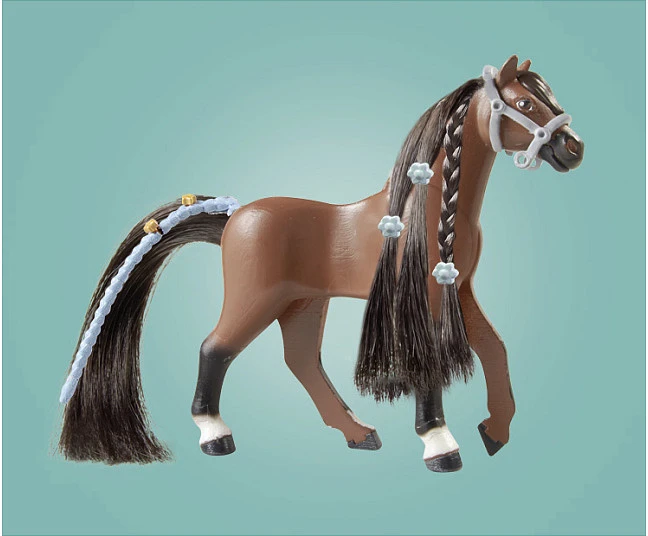 PLAYMOBIL WORLD OF HORSES Konkūro arena su Zoe ir Blaze 71355