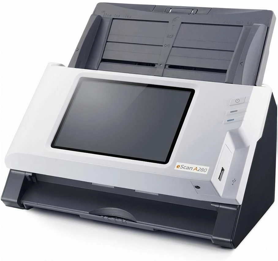 Skeneris Skaitytuvas su tiektuvu Plustek eScan A280 PLUS-ESCAN-A280 (216 x 356 mm, LAN, USB, WLAN)