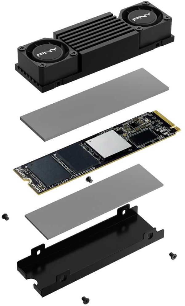 Disk SSD PNY XLR8 CS3150 2TB M.2 2280 PCI-E x4 Gen5 NVMe (S7196230)