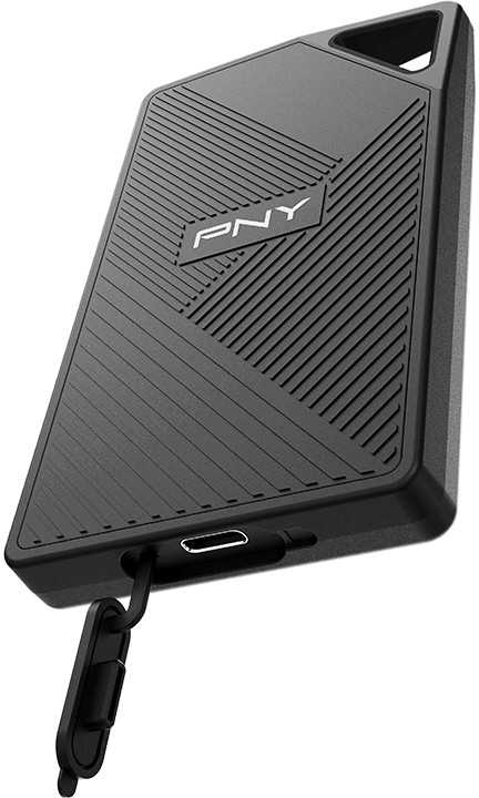 Kietasis diskas Pny Technologies Dysk SSD SilverStone PNY SSDEX USB 3.2 Gen 2/Type-C RP60 1TB
