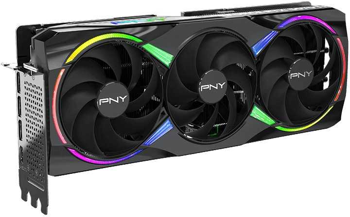 PNY GeForce RTX 5070 Ti EPIC-X RGB Overclocked Triple Fan Plus 16GB GDDR7 DLSS4 vaizdo plokštė (VCG5071T16TFXXPB1-O)