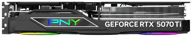 PNY GeForce RTX 5070 Ti EPIC-X RGB Overclocked Triple Fan Plus 16GB GDDR7 DLSS4 vaizdo plokštė (VCG5071T16TFXXPB1-O)