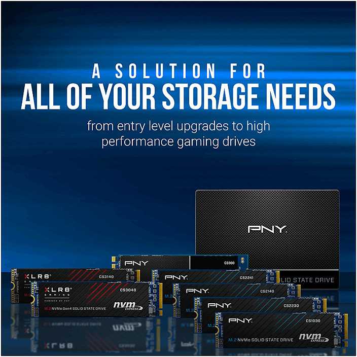 PNY Technologies CS2241 1TB M.2 NVME PCI Express 4.0 3D NAND