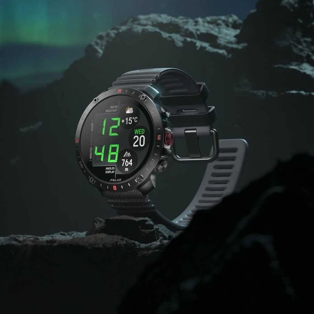 Išmanusis laikrodis  Polar Grit X2 Pro, Juodas