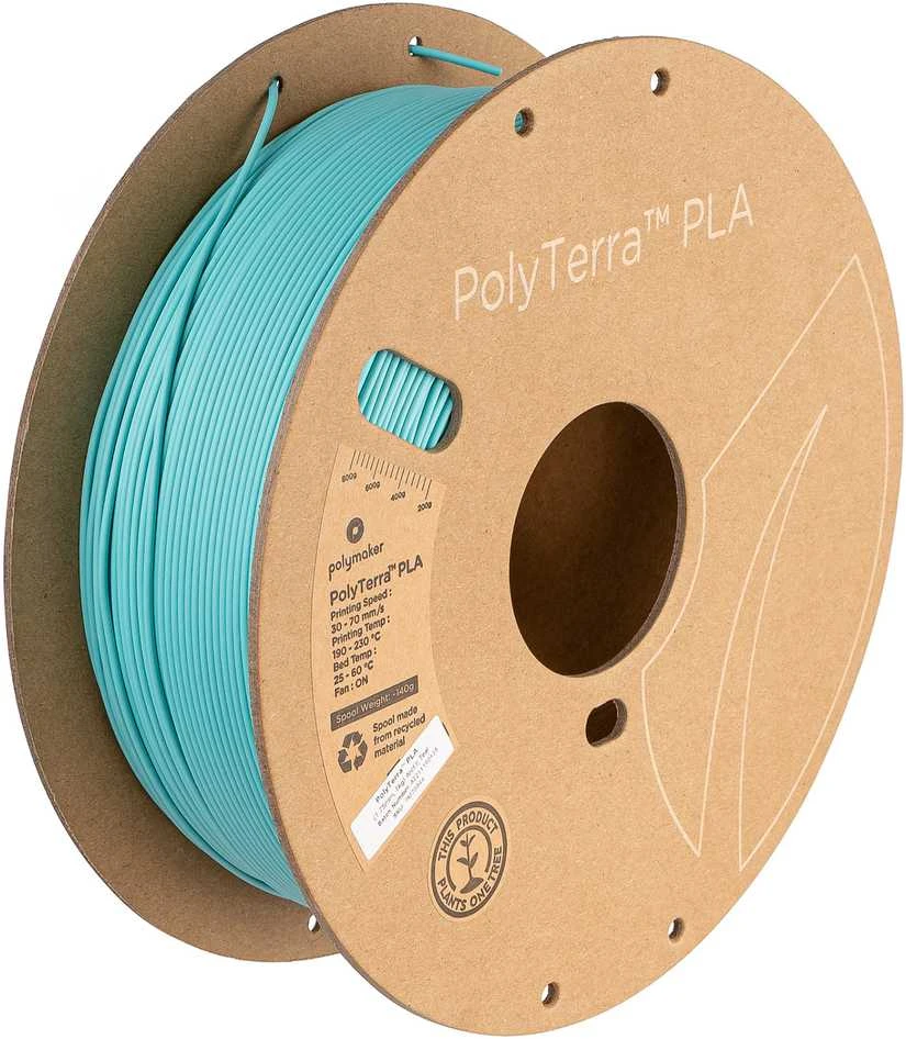 Polymaker Polimaker Polimaker PolyTerra PLA - 1kg - 1,75mm - Arktinė žalsva