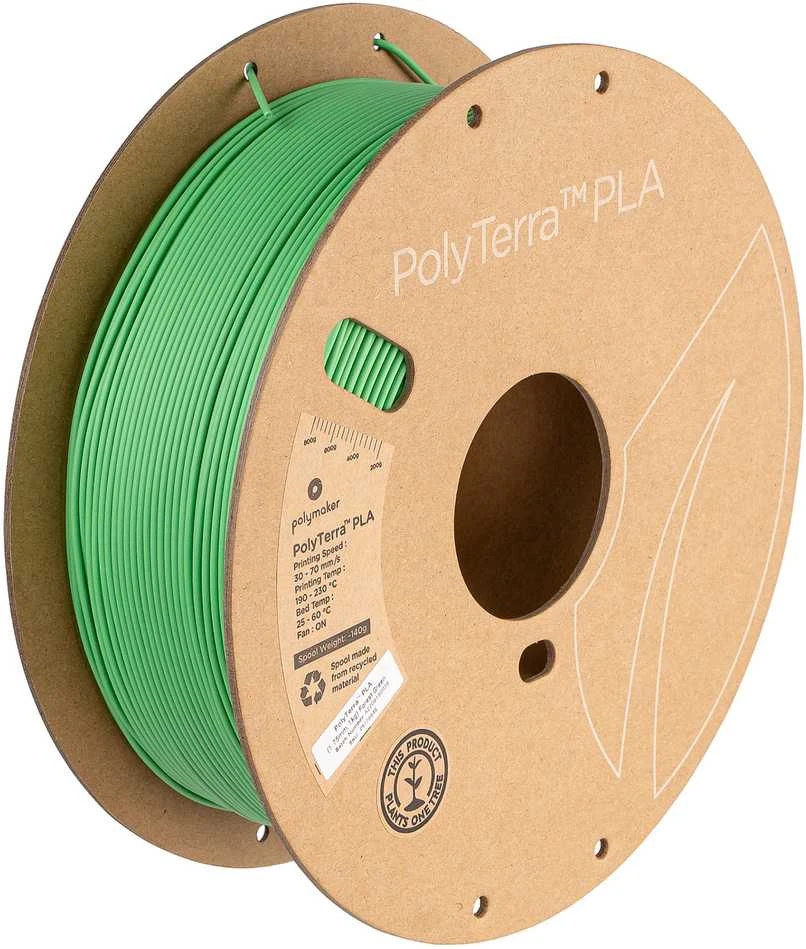 Polymaker PolyTerra PLA - 1kg - 1.75mm - Forrest Žalias