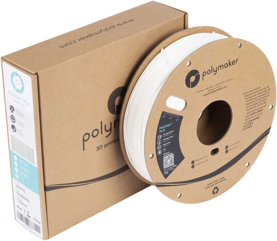 Polmask Polymaker Polimaker PolyMax Tough PLA - 0,75kg - 1,75mm - Baltas