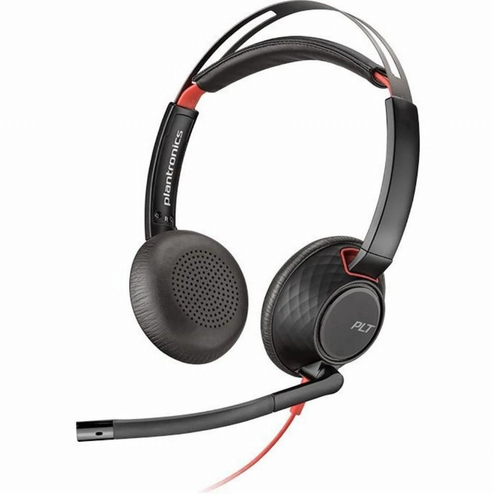 Plantronics POLY Blackwire C5220 USB-A 5200 Series Ausinės ant ausies USB ir 3,5 mm lizdas