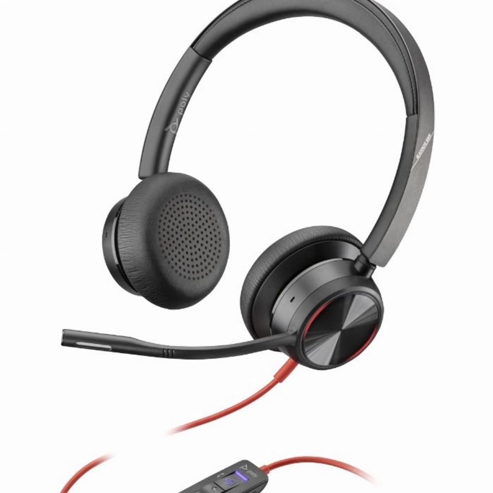 Poly Blackwire C8225“ ausinės su 