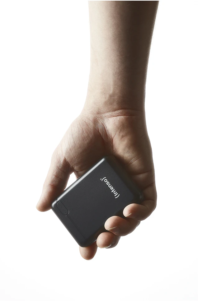 Intenso Powerbank XS10000 juoda 10000 mAh įsk. USB nuo A iki C tipo