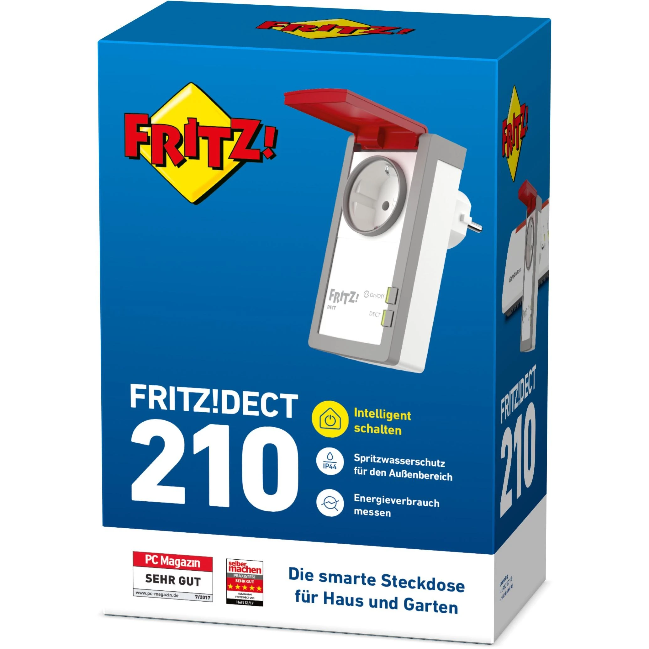 AVM FRITZ!DECT 210 išmanusis kištukas Balta 3450 W