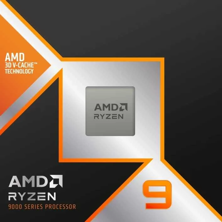 AMD Ryzen 9 9900X3D processor 4.4 GHz 140 MB L2 & L3 Box