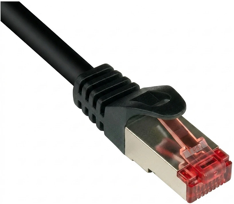 Python Series PYTHON Python 8063PY-005S Juodas tinklo kabelis 0,5 m Cat6 SF/UTP (S-FTP)