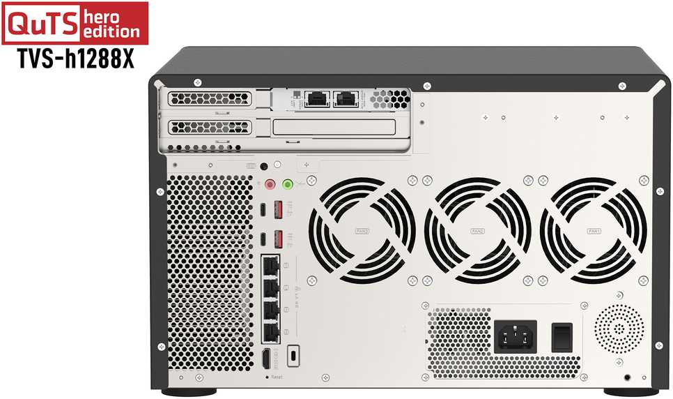 Serveris QNAP TVS-h1288X-W1250-16G