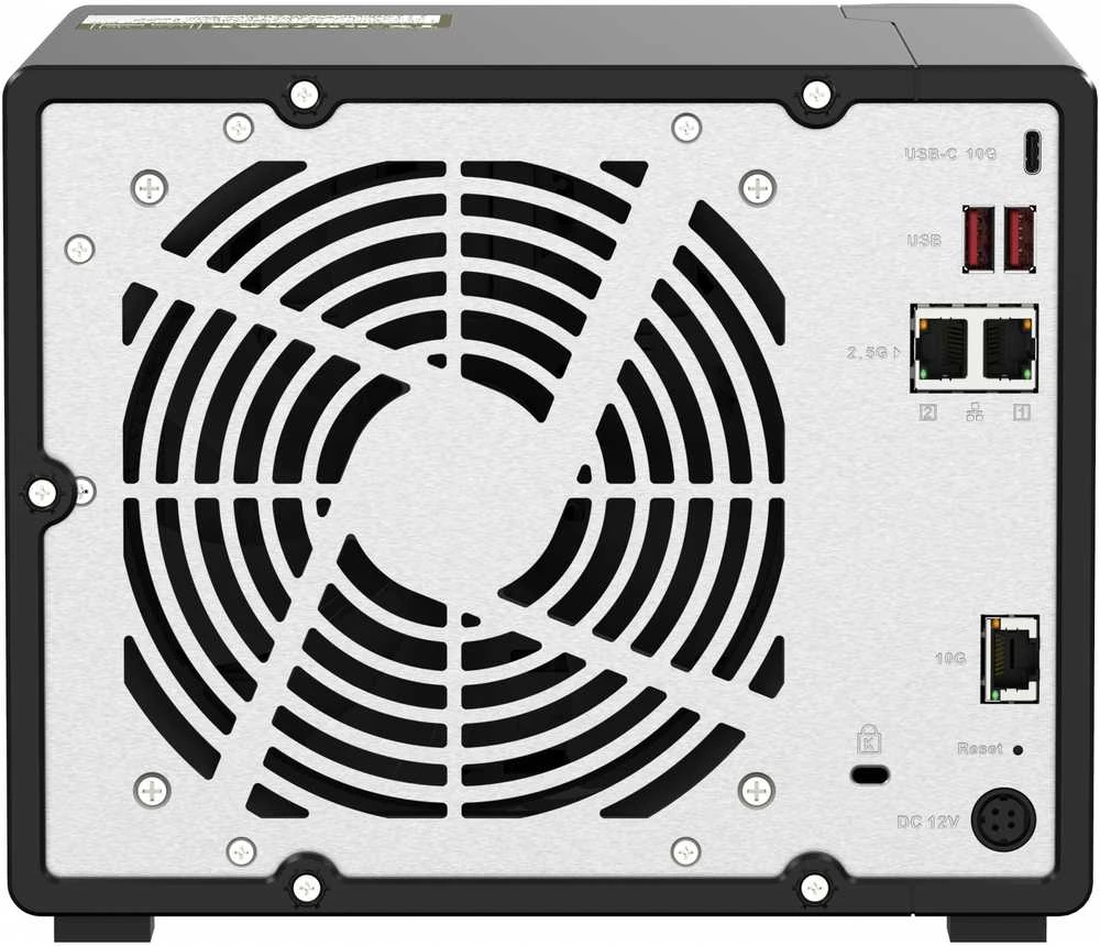 Serveris Qnap Systems QNAP 9 skyrių NAS AMD Ryzen V1500B 32GB DDR4 SODIMM 5x2.5in/3.5in SATA 6Gbps + 2x2.5in U.2 NVMe PCIe Gen3 x4