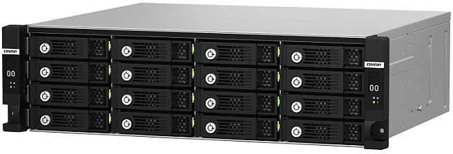 Serveris QNAP SAS12Gb/s dvigubo valdiklio 3U 16 lizdų serverio šasi