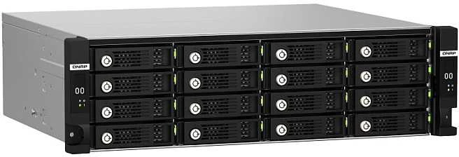 Serveris QNAP SAS12Gb/s dvigubo valdiklio 3U 16 lizdų serverio šasi